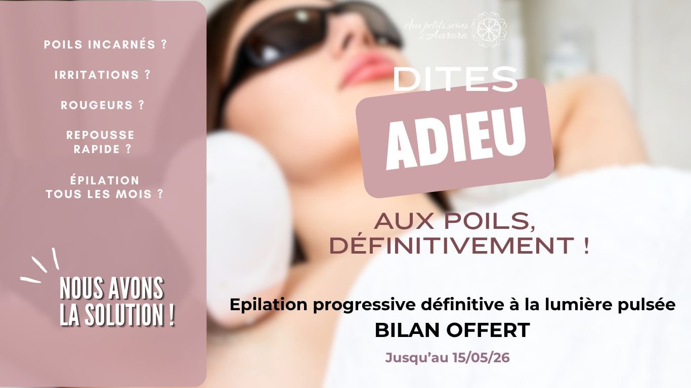 Dites adieu aux poils définitivement !